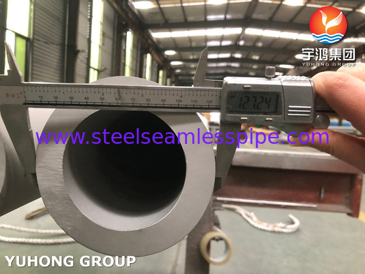 ASTM A312 316Ti หลอดเหล็กดัดผนังหนา