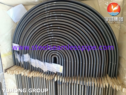 ASTM A179 / ASME SA179 สแตนเลสคาร์บอนไร้สาย U Bend Tube Tube Heat Exchanger