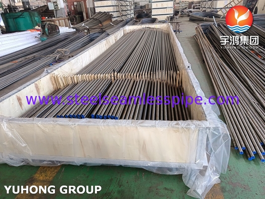 ASTM A179 / ASME SA179 สแตนเลสคาร์บอนไร้สาย U Bend Tube Tube Heat Exchanger