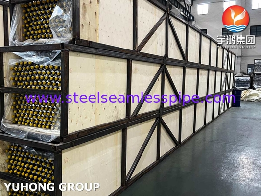 ASTM A210 ASME SA210 GR A1 ก๊าบเหล็กคาร์บอน Fin Tube With Aluminium Fin