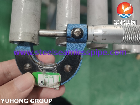 ASTM A213 TP347 1.4550 ท่อไร้รอยสําหรับเครื่องปั่นและเครื่องแลกเปลี่ยนความร้อน