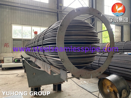 ASME U Stamped Tube Bundle Assembly with Seamless Heat Exchanger U Bend Tube การประกอบท่อท่อท่อท่อท่อท่อท่อ