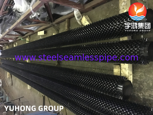 ASTM A213 T9 หลอดปีกปัดจากเหล็กสแตนเลส 13Cr Stud สําหรับโรงแปรรูปน้ํามันปาล์ม