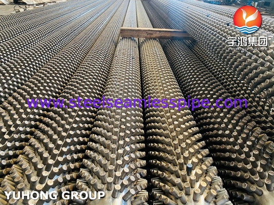 ASTM A213 เกรด T9 สายเหล็กสแตนเลส ท่อไร้รอย ท่อปีกปักสําหรับเตาควาย