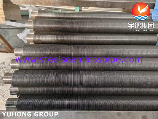 ASTM A210 GR.A1 กล่องปีกที่ติดตั้งในเหล็กคาร์บอน พร้อมแผ่นอลูมิเนียม 100% ECT