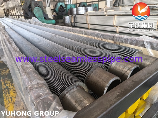 HFW ท่อปีกเรียบแข็ง ASTM A335 P22 ท่อไร้รอยเหล็กสแตนเลสสําหรับไบเลอร์