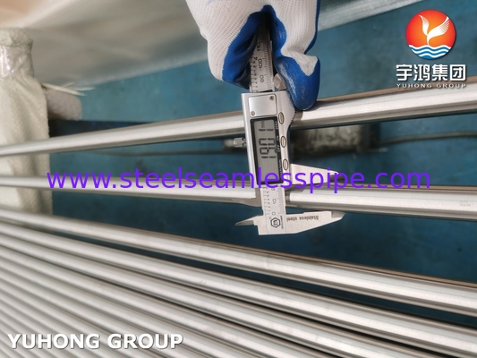 ASTM A249 TP316L BA ท่อปั่นจากสแตนเลสสําหรับเครื่องปั่นและเครื่องแลกเปลี่ยนความร้อน
