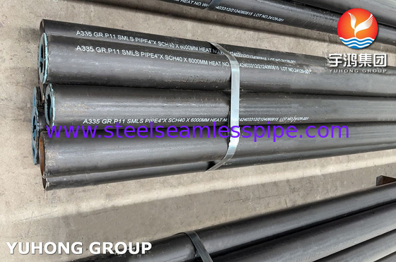 ASTM A335 GRADE P11 ALLOY STEEL SEAMLESS PIPE FOR HEATER RADIANT SECTION สายสว่างของเครื่องอบอุ่น