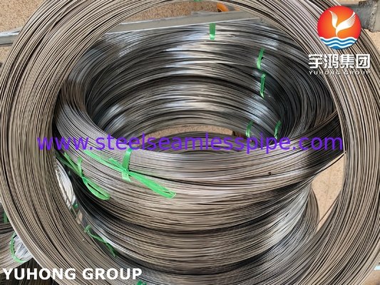 SUS304 SUS316L, หลอดหลอดหลอดเหล็กไร้ขุ่นความแม่นยําสูงสําหรับเซนเซอร์และเครื่องมือ