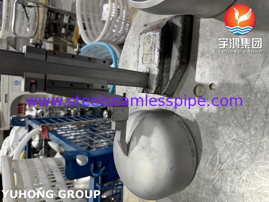 ซุปเปอร์ ดับเพล็กซ์ SAF2507 พวงมาลัยท่อ ASTM A815 WPS UNS S32750 Buttweld Cap