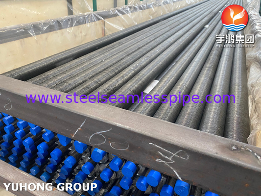 ASTM A179 ก๊าบอนสแตนเลส Tube seamless อลูมิเนียม Fin ก๊าบชนิด G ก๊าบสําหรับอากาศเย็น
