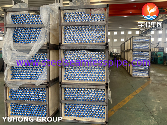 ASTM A179 ก๊าบอนสแตนเลส Tube seamless อลูมิเนียม Fin ก๊าบชนิด G ก๊าบสําหรับอากาศเย็น