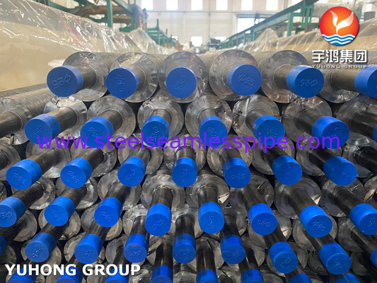 ASTM A179 ก๊าบอนสแตนเลส Tube seamless อลูมิเนียม Fin ก๊าบชนิด G ก๊าบสําหรับอากาศเย็น