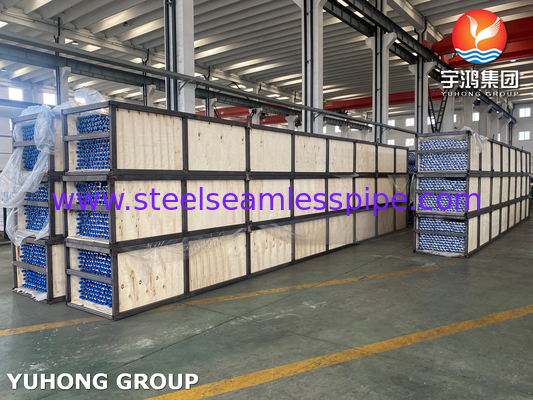 ASTM A179 ก๊าบอนสแตนเลส Tube seamless อลูมิเนียม Fin ก๊าบชนิด G ก๊าบสําหรับอากาศเย็น
