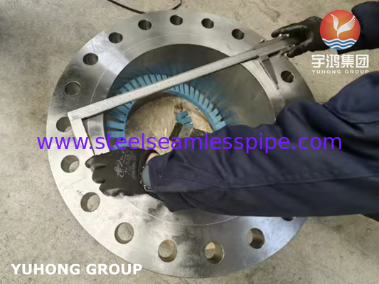 SA350 LF2 Long Welding Neck Flange สําหรับท่อและอุปกรณ์ระบายน้ํา