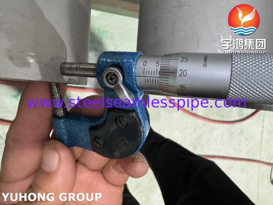 EN 10216-5 1.4462 / UNS S32205 SAF Duplex 2205 ท่อสแตนเลส