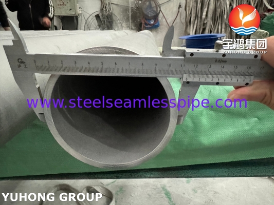 EN 10216-5 1.4462 / UNS S32205 SAF Duplex 2205 ท่อสแตนเลส