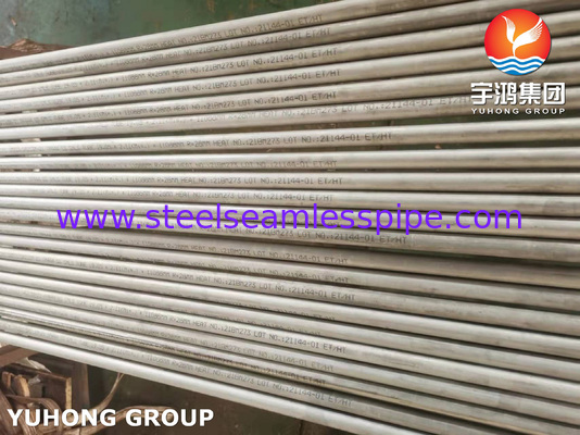 ท่อไร้สายเฟอริต ASME/ASTM A213 T444 สําหรับเครื่องปั่นและเครื่องแลกเปลี่ยนความร้อน
