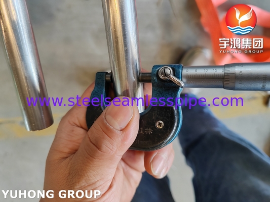 ASTM A269 TP316L ท่อเหล็กไร้สแตนเลส ท่อไร้สายใส