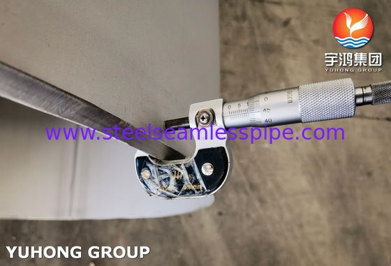 ASTM A358 ประเภท 1 TP316L ท่อ EFW เหล็กไร้ขัดสําหรับการใช้งานอุณหภูมิสูง