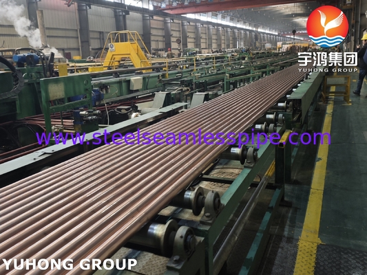 ท่อเหล็กเหล็กเหล็ก ASTM B111 C70400 ทองแดง นิเคิล 95/5 ท่อไร้รอย
