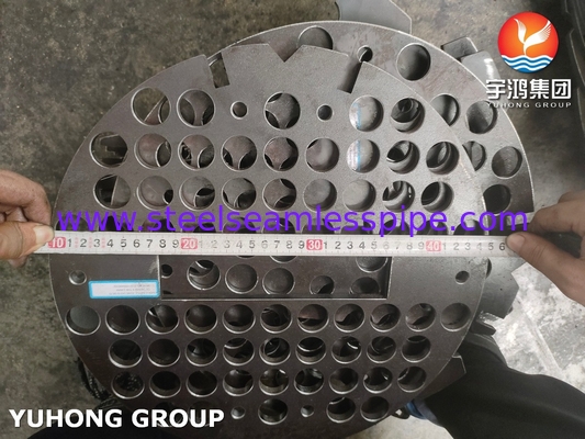 ASME SA516 Gr 70 แผ่นบอฟเฟิลสแตนเลสคาร์บอนสําหรับเครื่องแลกเปลี่ยนความร้อน