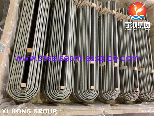 ASME SA179 U Bend Seamless Cold Drawn Carbon Steel Tube สําหรับเครื่องแลกเปลี่ยนความร้อนแบบท่อ