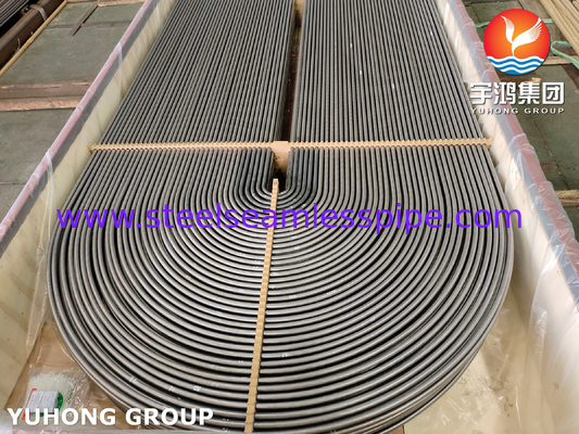 ASME SA179 U Bend Seamless Cold Drawn Carbon Steel Tube สําหรับเครื่องแลกเปลี่ยนความร้อนแบบท่อ