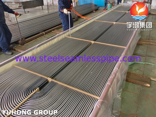 ASME SA179 U Bend Seamless Cold Drawn Carbon Steel Tube สําหรับเครื่องแลกเปลี่ยนความร้อนแบบท่อ
