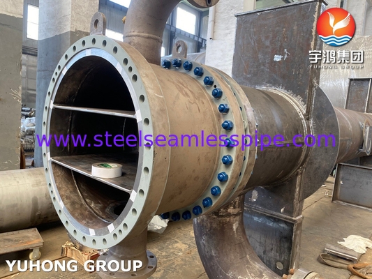 เครื่องแลกเปลี่ยนความร้อนหัวลอย ท่อไร้รอยเหล็กคาร์บอน ASTM A179 และแผ่นท่อ ASTM A266 Gr.2N