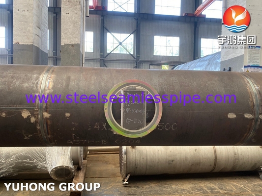 เครื่องแลกเปลี่ยนความร้อนหัวลอย ท่อไร้รอยเหล็กคาร์บอน ASTM A179 และแผ่นท่อ ASTM A266 Gr.2N