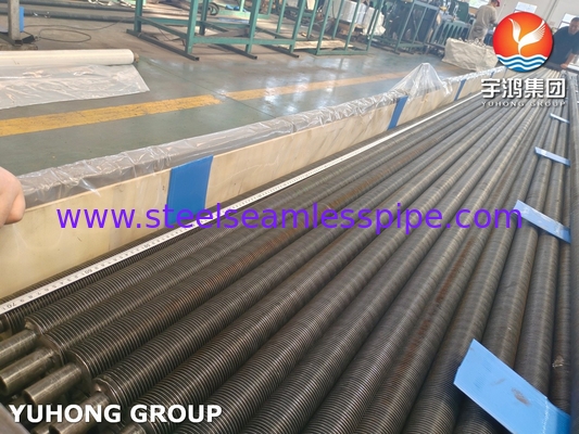 ASTM A179 ท่อไร้รอยเหล็กคาร์บอน อลูมิเนียม ปีก G ประเภทปีกท่อสําหรับระบบ HRSG