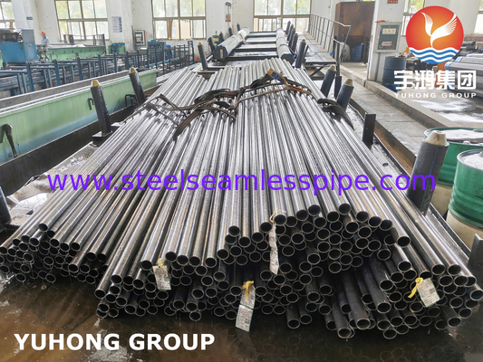 SA213 T11 ท่อเหล็กสแตนเลสเฟอริติกไร้สาย สําหรับเครื่องปั่นโรงไฟฟ้า