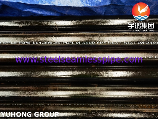 ASTM A335 P22 ทาสีดํา สายเหล็กสแตนเลส 2.25Cr-1Mo