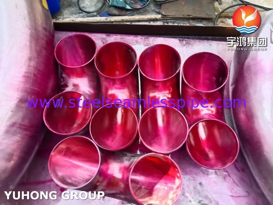 อุปกรณ์ประกอบจากเหล็กไร้สแตนเลส 180° กลับบิด ASTM B366 อุปกรณ์ประกอบจากสแตนเลส INCONEL N08810 800H