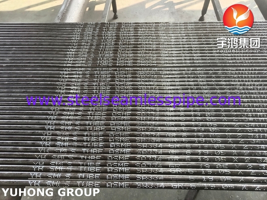 ASTM A334 / ASME SA334 เกรด 6 กล่องไร้รอยเหล็กคาร์บอน ท่อแลกเปลี่ยนความร้อน