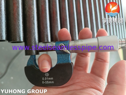 ASTM A334 / ASME SA334 เกรด 6 กล่องไร้รอยเหล็กคาร์บอน ท่อแลกเปลี่ยนความร้อน