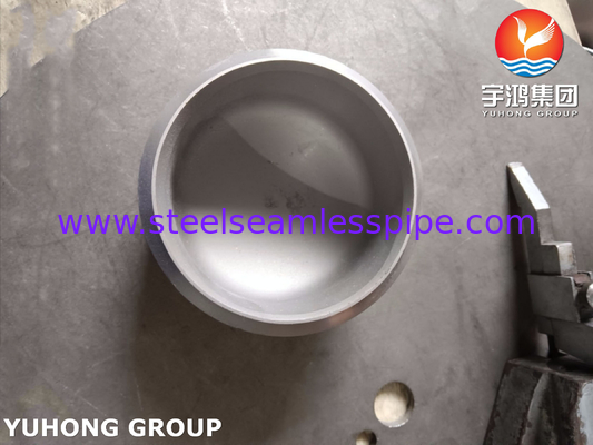 ASTM A815 SAF2507 / UNS S32750 ซุปเปอร์ ดับเล็กซ์ สตีล แคป B16.9 BW