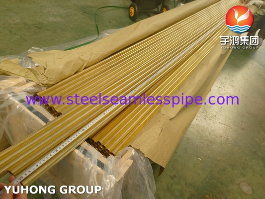 ASTM B111 / ASME SB111 C44300 ท่อสกัดทองแดง