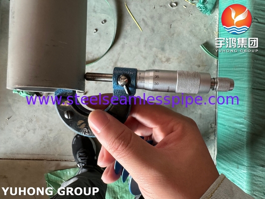 ASME SA213 TP316L ท่อไร้รอยเหล็กไร้ขัด สําหรับการใช้ในโรงไฟฟ้า