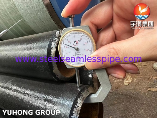 P9 ท่อไร้รอยเหล็กสแตนเลส ASTM A335 สําหรับการปรับปรุงเครื่องทําความร้อนน้ํามันดิบ