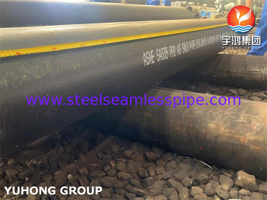 P91 ท่อไร้สายเหล็กสแตนเลส ASTM A335 สําหรับเครื่องทําความร้อนเรีบอยเลอร์เสา
