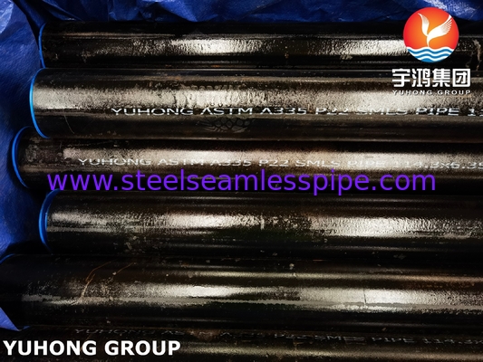 P22 ท่อไร้สายเหล็กสแตนเลส ASME SA335 สําหรับเครื่องทําความร้อนที่ใช้ในโรงแปรรูป