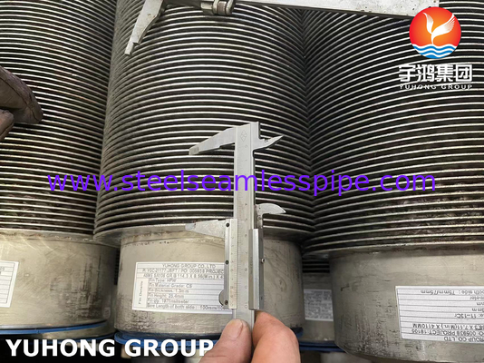 ASME SA106 เกรด B โลหะคาร์บอนท่อปีกไร้สาย HFW ประเภทสําหรับเครื่องทําความร้อน