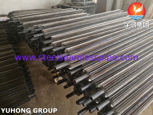 304 ท่อปีก ASTM A249 U-Bend แบบยาวสําหรับอุตสาหกรรมปิโตรเคมี