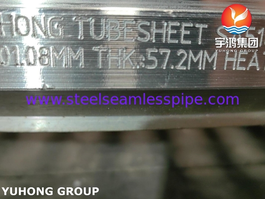 ASTM A516/ASME SA516 Gr.70/Gr.70N ใบท่อในเครื่องแลกเปลี่ยนความร้อน