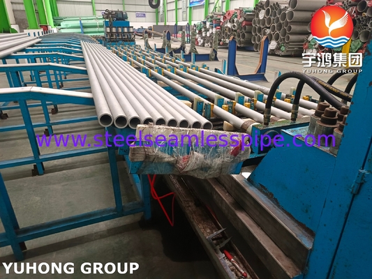 INCOLOY 800H ท่อไร้รอย ASTM B407 N08810 NICKEL IRON CHROMIUM ALLOY ท่อที่มีความละเอียดสูง