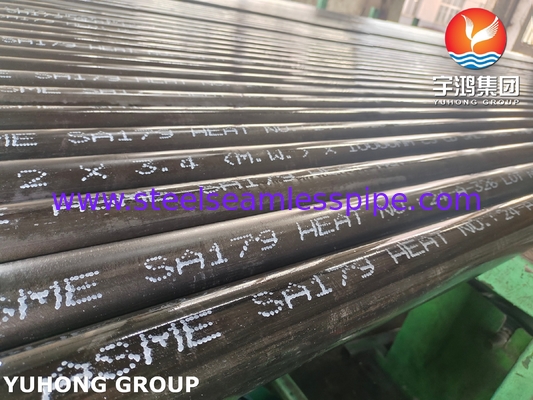 ASTM A179 ท่อเหล็กก๊าบอนแบบดึงเย็นแบบไร้รอย CDS ท่อแลกเปลี่ยนความร้อน