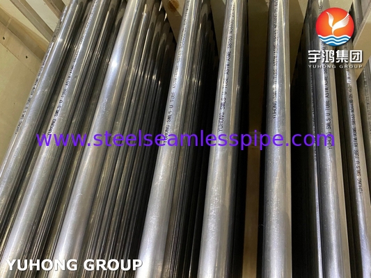 ASME SB163 UNS N04400 หลอดแลกเปลี่ยนความร้อนเหล็กไนเคิลทองแดงเหล็ก