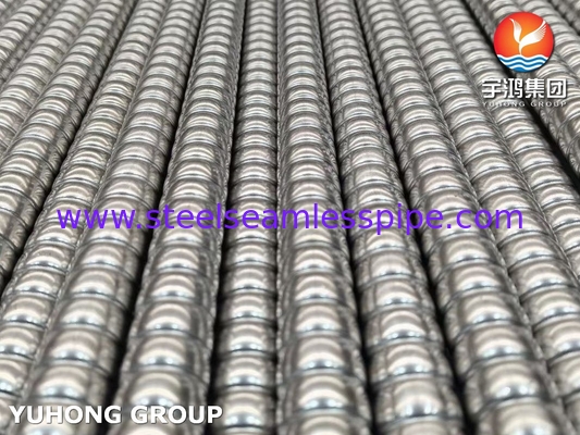 ASME SA312 / ASTM A312 TP310S ท่อปีกท่อสําหรับเครื่องแลกเปลี่ยนความร้อน